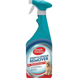 SIMPLE SOLUTION STAIN +amp ODOUR REMOVER FOR DOGS 750ml