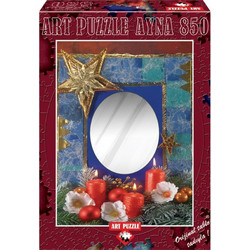 Puzzle Art Puzzle Καθρέφτης Happiness By The Candlelight 850 Κομμάτια