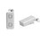 Cube Paradox Ακουστικό Bluetooth In Ear Πέτου White