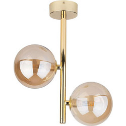TK Lighting Estera Gold 4547 Κρεμαστό Φωτιστικό Οροφής G9 Χρυσό
