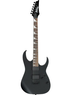 Ibanez GRG21DX BKF Ηλεκτρική Κιθάρα ST Style με HH Μαγνήτες και Ταστιέρα Rosewood Flat Black