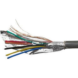 Καλώδιο συναγερμού 4 ζευγών γκρι 8x0.22mm πολύκλωνο προέκτασης τηλεφώνου με θωράκιση - 9-620146