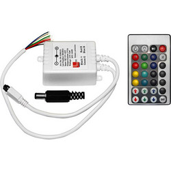 Τηλεχειριζόμενος μηχανισμός και dimmer RGB 12VDC 72W /24VDC 144W με υπέρυθρες IR - 30-3200121