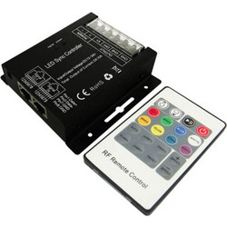 Controller RGB LED + RF remote control για χρωματιστές ταινίες led 12VDC 24A/288W-24VDC 24A/576W - SZ600RGB