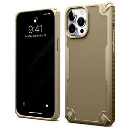Elago Armor Case - Ανθεκτική Θήκη Σιλικόνης Apple iPhone 14 Pro Max - Military Sand (ES14AM67PRO-SD)