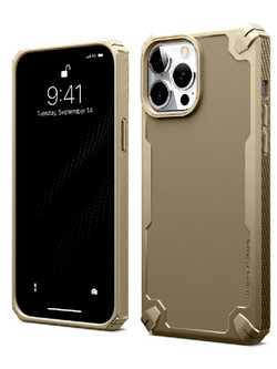 Elago Armor Case - Ανθεκτική Θήκη Σιλικόνης Apple iPhone 14 Pro Max - Military Sand (ES14AM67PRO-SD)