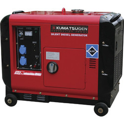 Kumatsugen GP8000MAT Αθόρυβη Γεννήτρια Πετρελαίου Τετράχρονη Τριφασική με Μίζα 6KVA
