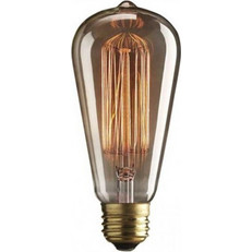 Λάμπα τύπου Edison διακοσμητική 40W Ε27 αβοκάντο ντιμαριζόμενη LUMEN 14-75402