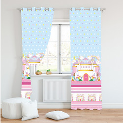 Mc Decor Παιδική Κουρτίνα με Τρουκς 140x280 Παλάτι