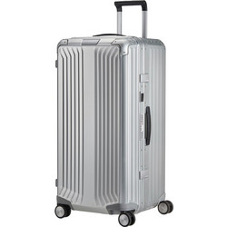 Samsonite LiteBox Alu Βαλίτσα Μεγάλη 80x41x37cm με 4 Ρόδες Ασημί