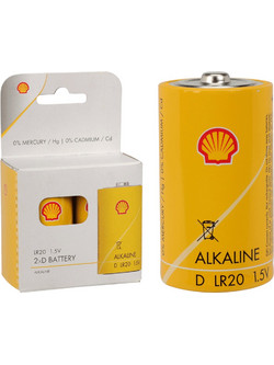 Shell Alkaline LR20/D 2τμχ