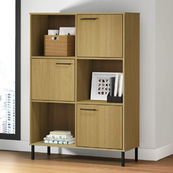 vidaXL Oslo Βιβλιοθήκη 90x35x128cm 351012