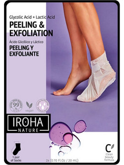 Iroha Lavander Exfoliation Mask Socks Peeling Ποδιών