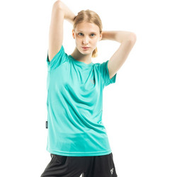 Venimo Γυναικείο Αθλητικό T-Shirt Τιρκουάζ 122WSS-217-0C5