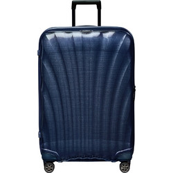 Samsonite C-Lite Βαλίτσα Μεγάλη 86x58x36cm με 4 Ρόδες Navy Μπλε