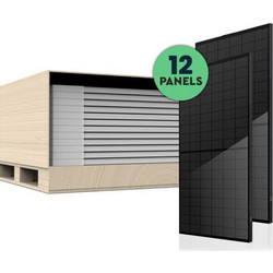 SET Solar Panel Mono μαύρο 410W 12 τεμαχίων 4.92kW