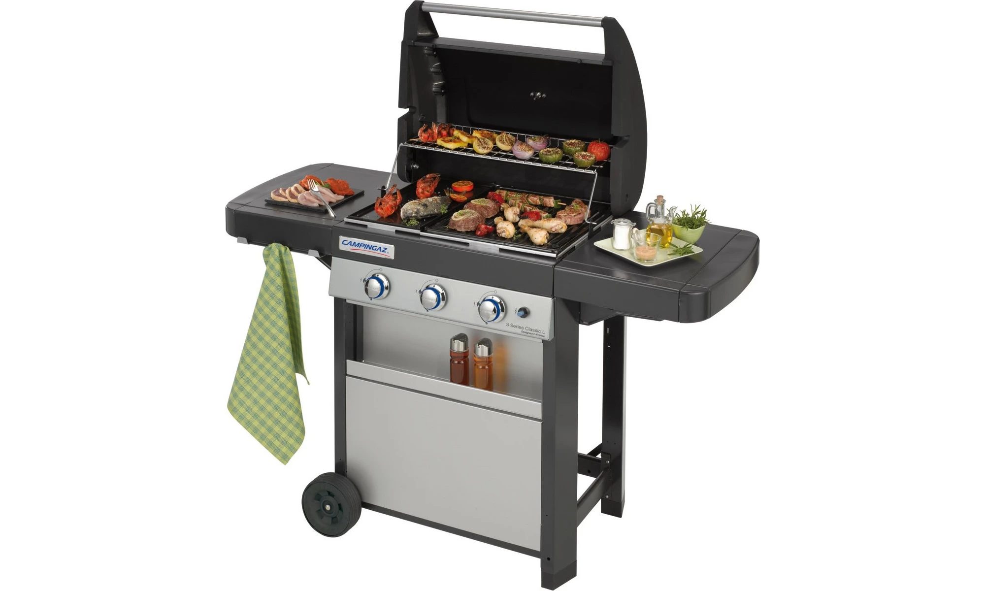 Campingaz 3 Series Classic L Ψησταριά Υγραερίου με 3 Εστίες 9.6kW