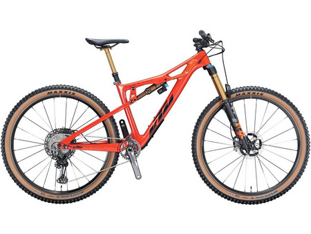 KTM Prowller Exonic Fire Mountain Bike 29" Carbon με 12 Ταχύτητες και Δισκόφρενα Πορτοκαλί