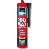 Σιλικόνη BISON POLYMAX ΜΑΥΡΗ 280ml