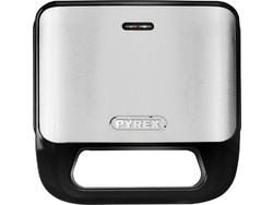 Pyrex SB-298 Τοστιέρα με Αποσπώμενες Πλάκες για 2 Τοστ 800W Μαύρη