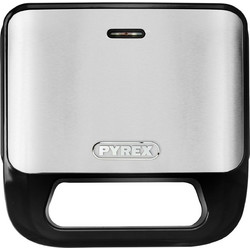 Pyrex SB-298 Τοστιέρα με Αποσπώμενες Πλάκες για 2 Τοστ 800W Μαύρη