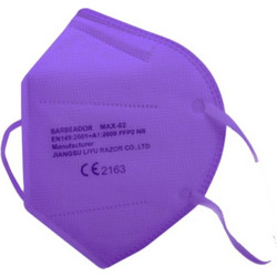 Barbeador MAX-02 FFP2 Filtering Half Mask Μωβ 1τμχ