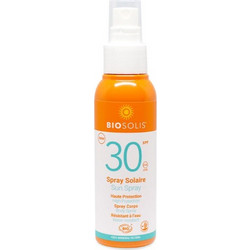 Biosolis Sun Αντηλιακό Spray Προσώπου & Σώματος SPF30 100ml