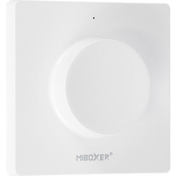 GLOBOSTAR(R) 71443 MiBOXER K1 TONE CCT Ασύρματο Χειριστήριο Τοίχου 1 Ζώνης 1/2CH DC 3V 1xCR2032 Μπαταρία IP20 - RF 2.4GHz + Εμβέλεια 30m - Λευκό - M8.6xΠ8.6xΥ2.7cm