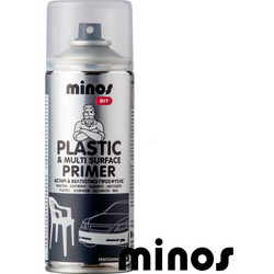 Minos Plastic & Multisurface Primer Σπρέι Αστάρι 400ml