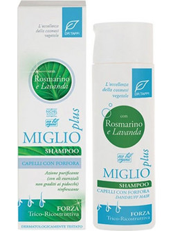 Dr.Taffi Organic Rosemary Lavender for Dandruff Hair Φυτικό Σαμπουάν κατά της Πιτυρίδας 200ml