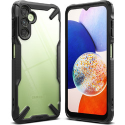 Θήκη Σιλικόνης Ringke Fusion X Case Armored Cover With Frame for Samsung Galaxy A14 / A14 5G (FX707E55) Black