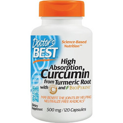 Doctor's Best High Absorption Curcumin 500mg 120 Ταμπλέτες