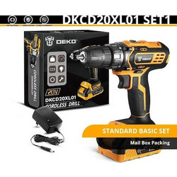 DeKo DKCD20XL01-H10 Δραπανοκατσάβιδο Μπαταρίας 20V 1x2Ah