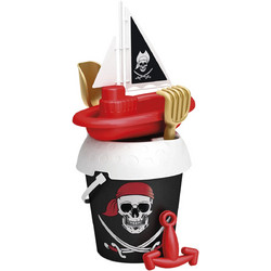 Adriatic Pirates Island Σετ Κουβαδάκι Παραλίας με Βαρκούλα 12615