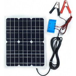 Ηλιακός Φορτιστής Μπαταριών Αυτοκινήτου 15W 12V (HM44017) Κωδικός: 32270832