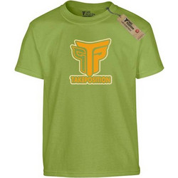 Takeposition Logo Παιδικό T-Shirt Κοντομάνικο Lime 806-0031-30-15