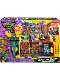 Giochi Preziosi Teenage Mutant Ninja Turtles Movie Sewer Lair Playset Σετ Φιγούρες Δράσης για 4+ Ετών