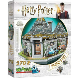 Puzzle Wrebbit 3D Puzzle Harry Potter Hagrid's Hut 3D 270 Κομμάτια