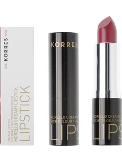 Korres Morello Creamy 56 Lush Cherry Long Lasting Κραγιόν Stick 3.5gr
