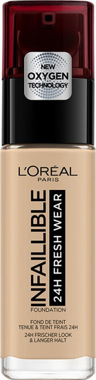 Make up L'Oreal Paris Infaillible 24h 125 Natural Rose Liquid Make Up 30ml