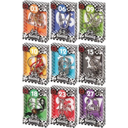 ΜΕΤΑΛΛΙΚΟΣ ΓΡΙΦΟΣ RACING WIRE EUREKA PUZZLES ASSORTED
