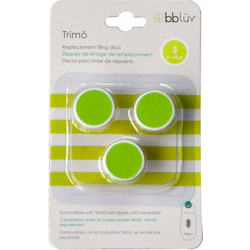 Bbluv βρεφικές λίμες trimo replacement filing discs step 3 (6-12m) 3 τμχ