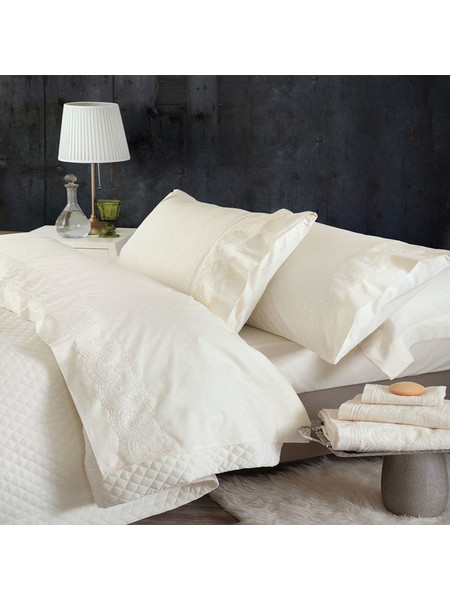 Νυφικά Σεντόνια Υπέρδιπλα 230x260 Εκρού Shiraz 201-104-1255 Rythmos
