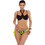 Marko Bikini Set Floral Μαύρο Πολύχρωμο M-538
