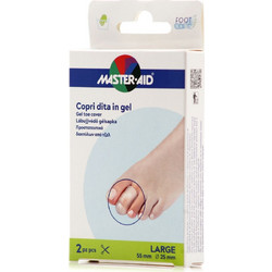 Master Aid Gel Toe Cover Large 2τμχ