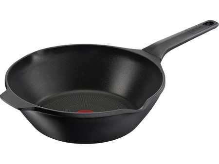 Tefal Robusto Wok Αλουμινίου Αντικολλητικό 28cm