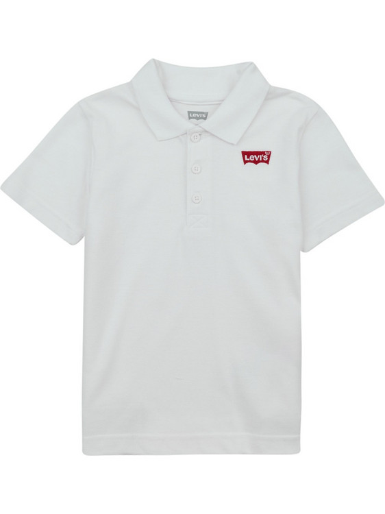 Levi's Παιδικό Polo Κοντομάνικο Λευκό 8EA893-W3B