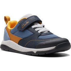 Clarks Casual Steggy Stride Παιδικά Sneakers Navy Μπλε 26175141