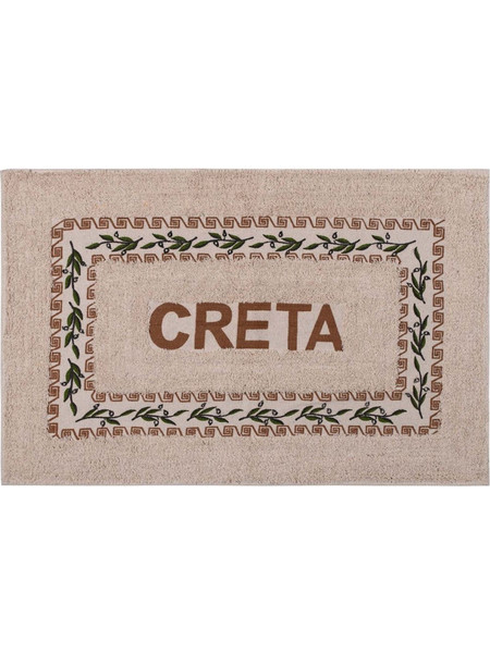Πατάκι ελιά Κρήτη (40cm x 60cm) καφέ 6978000004151 silkfashion - 0.40x0.60