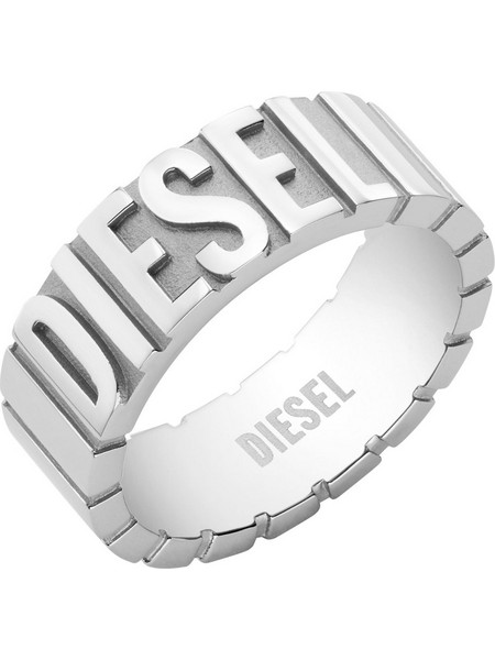 Diesel Ανδρικό Δαχτυλίδι από Ατσάλι Ασημί DX1390040